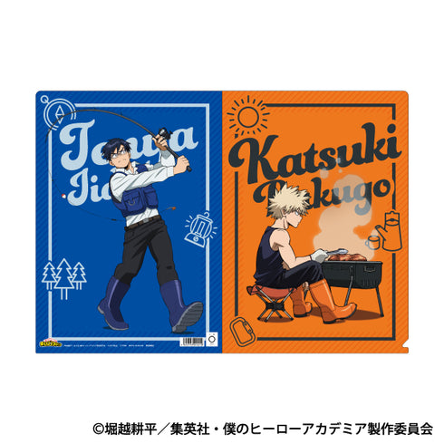 『僕のヒーローアカデミア』クリアファイル 爆豪勝己&飯田天哉